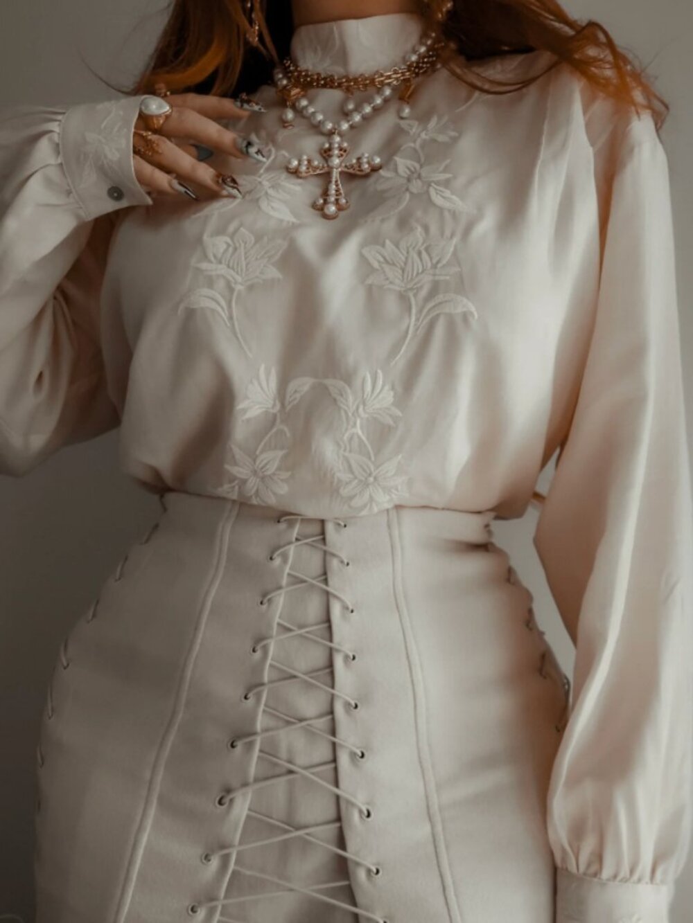 NWOT Lively Ghosts Viago Blouse - Women's S - Picture 3 of 8